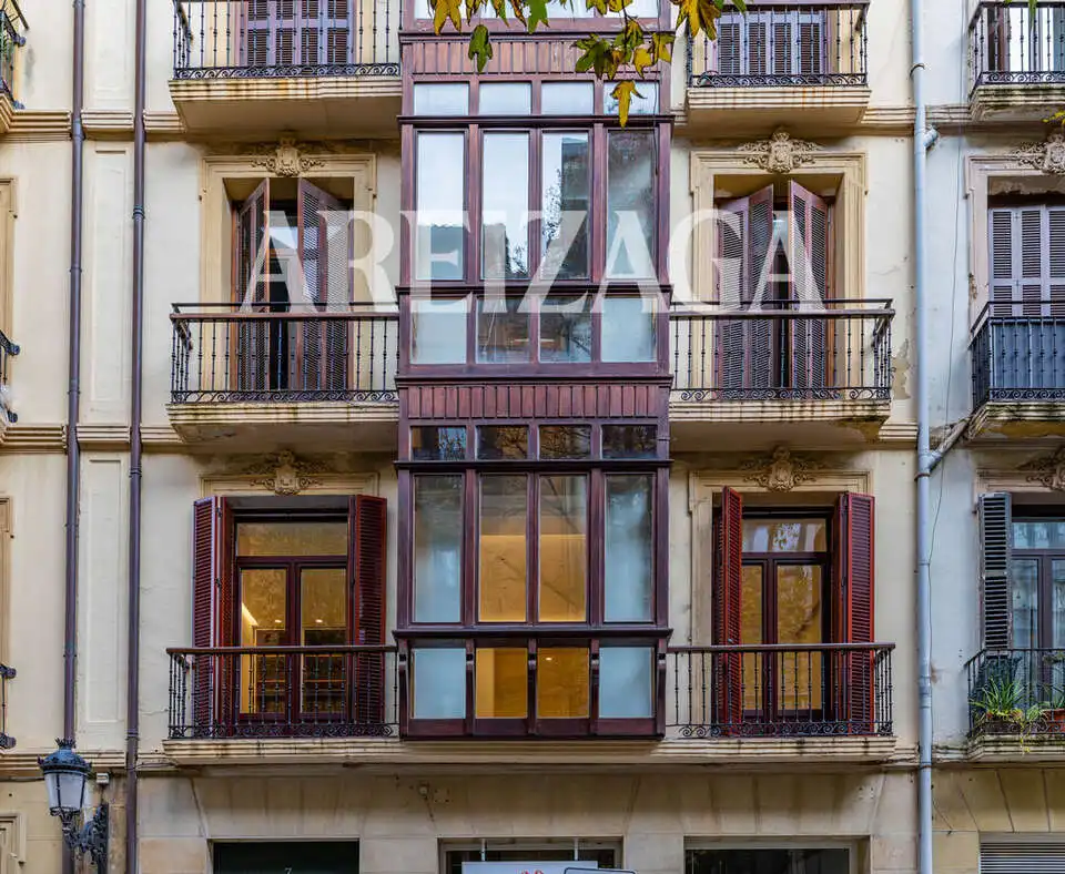Exterior view of Flat for sale in Donostia - San Sebastián   with Heating, Terrace and Balcony