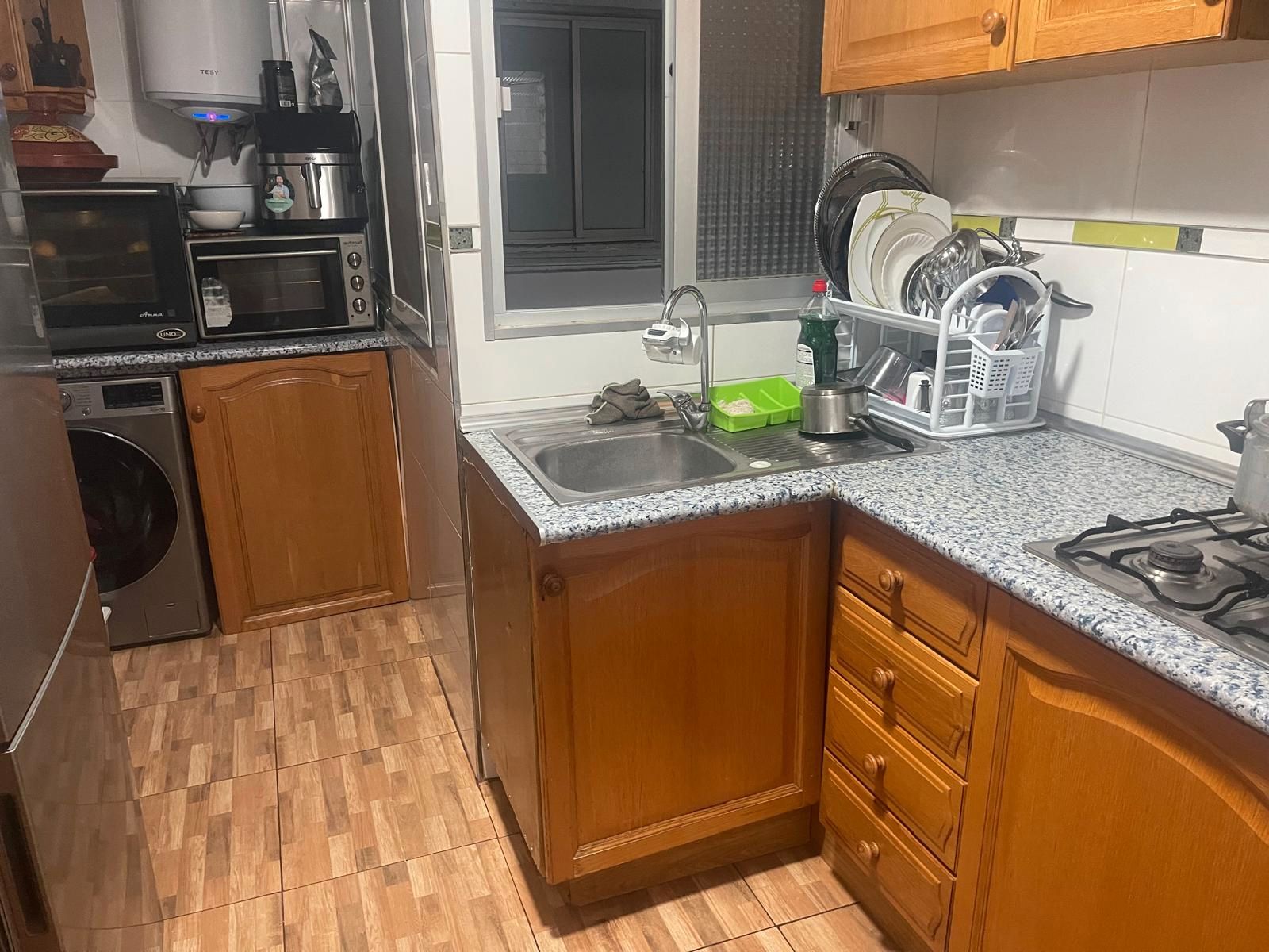 Cuina de Pis en venda en Gandia amb Calefacció, Moblat i Balcó