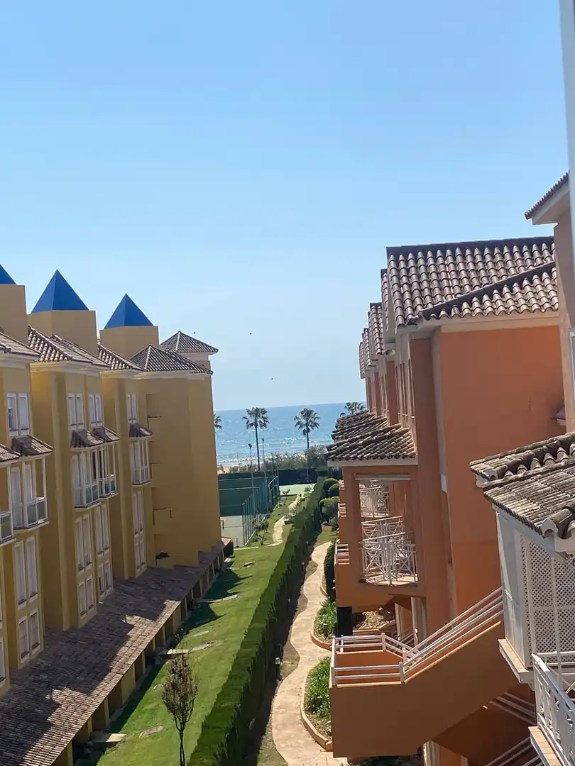Exterior view of Flat for rent in Islantilla  with Air Conditioner, Terrace and Storage room