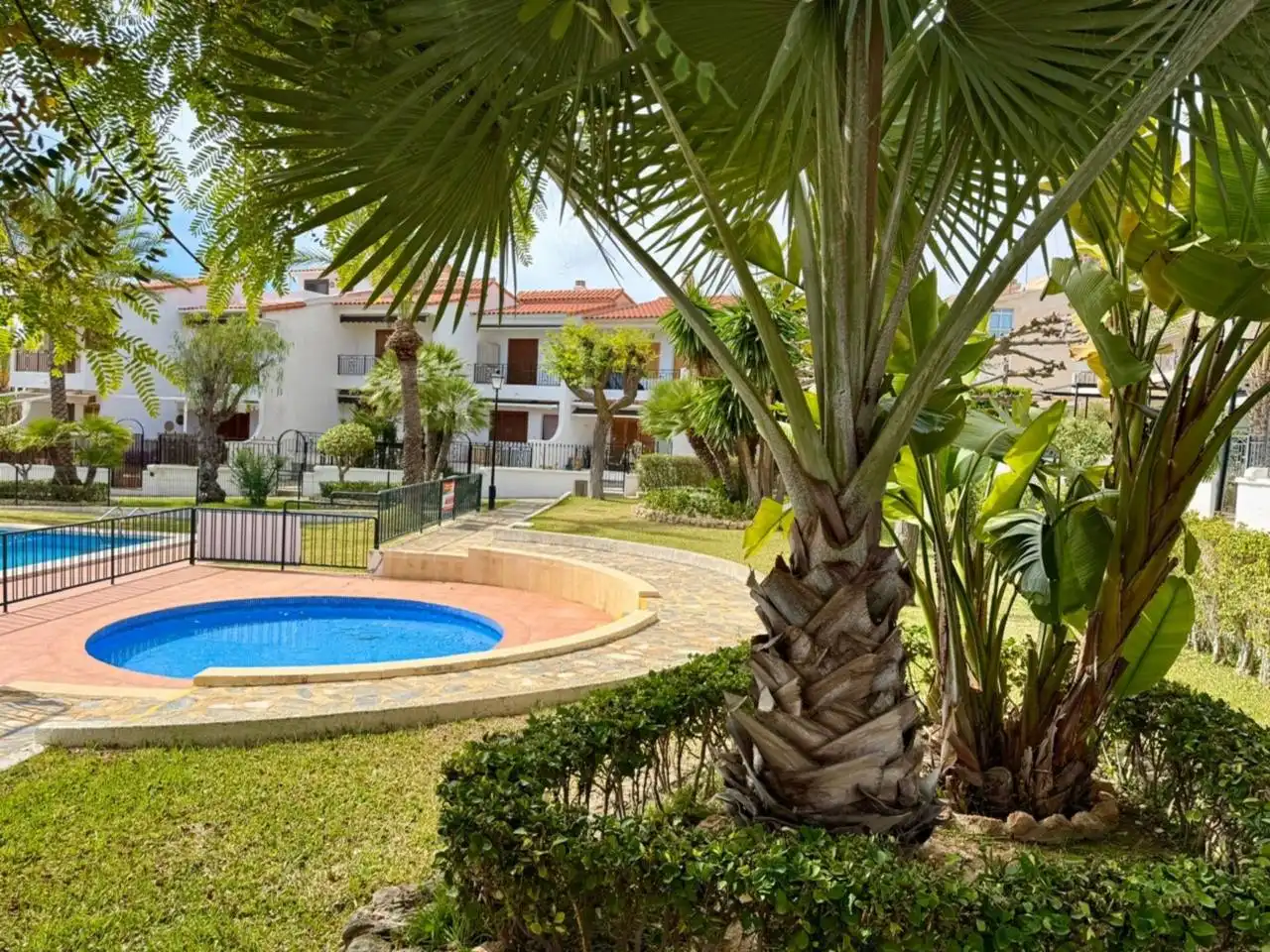 Swimming pool of Apartments for sale in Santa Pola  with Air Conditioner, Terrace and Furnished