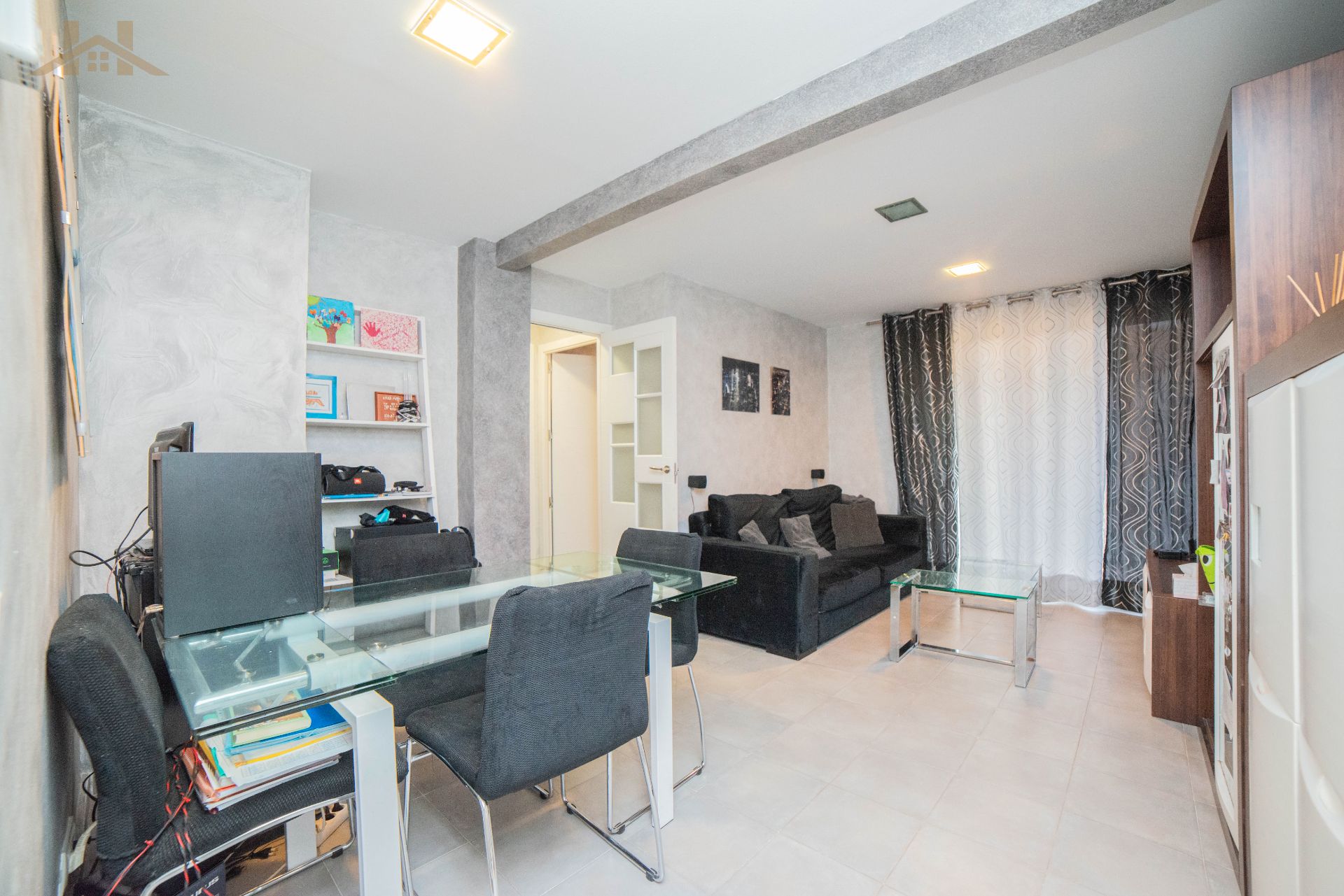 Sala d'estar de Pis en venda en Pinto amb Calefacció i Terrassa