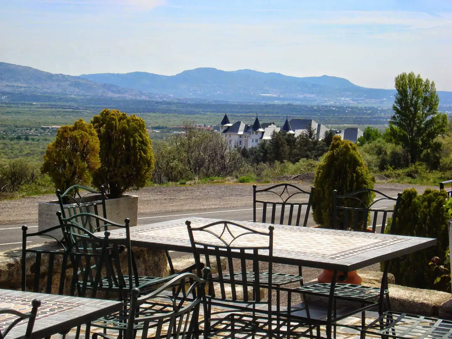 Terrasse von Gebäude zum Verkauf in Guadarrama