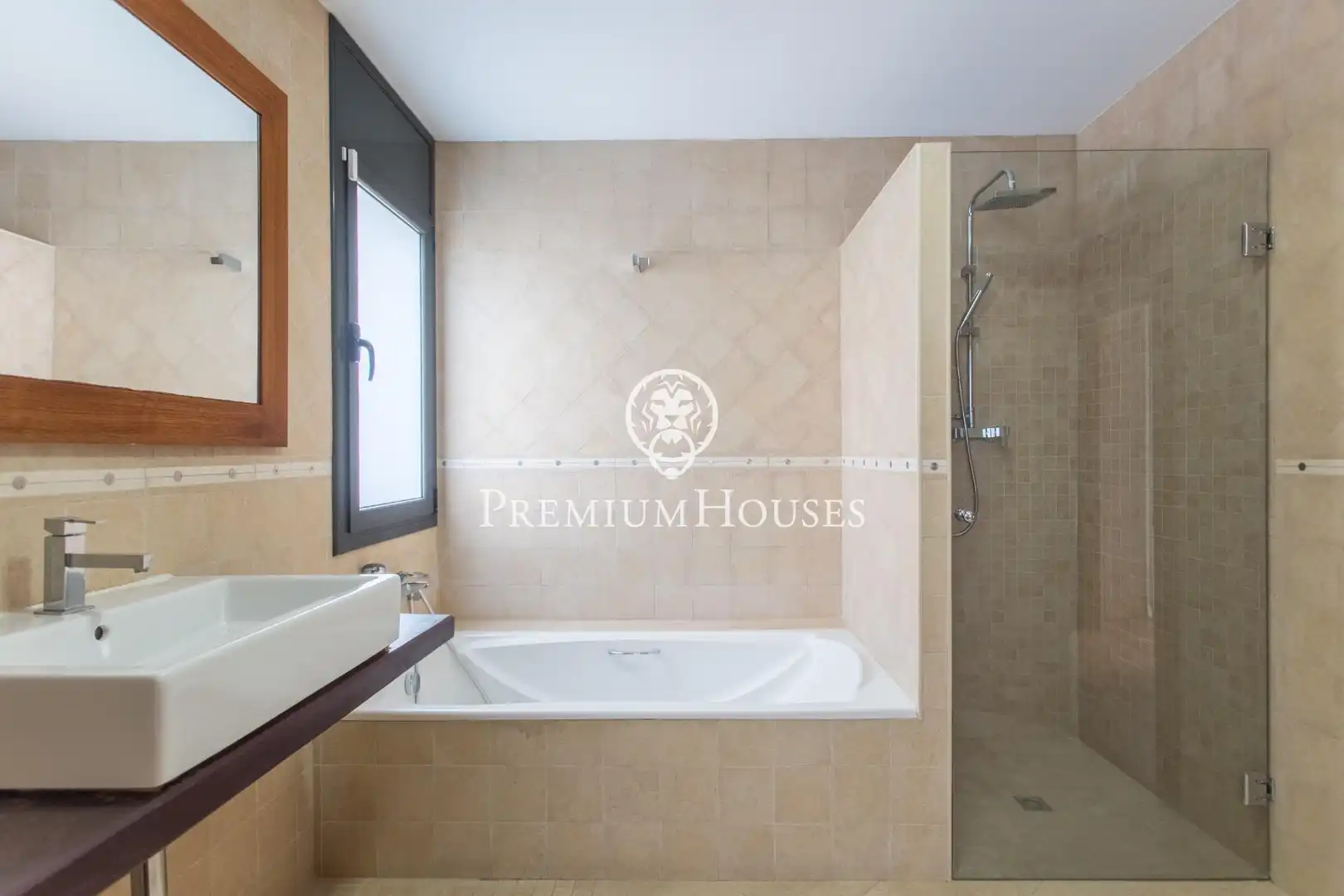 Baño de Casa o chalet de alquiler en Sant Andreu de Llavaneres con Calefacción, Jardín privado y Parquet