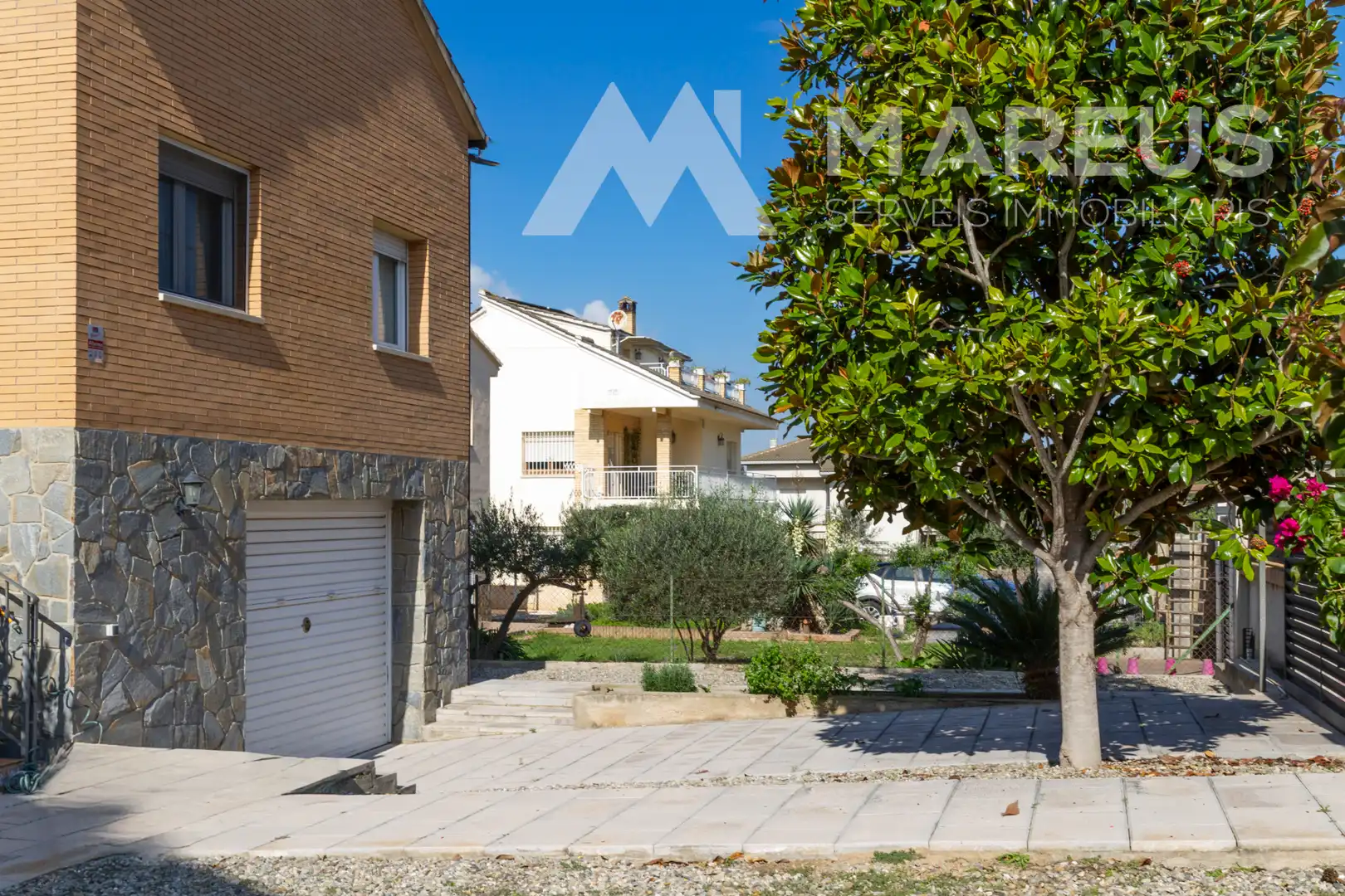 Exterior view of Houses for sale in Sant Esteve Sesrovires  with Heating, Private garden and Terrace