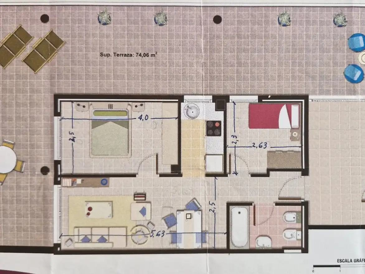 Flat with pool for sale in Avenida Papa Luna e 170 20, imagen 37