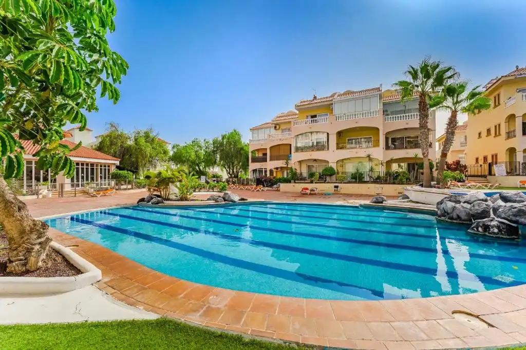 Swimming pool of Flat for rent in Golf del Sur - Amarilla Golf 