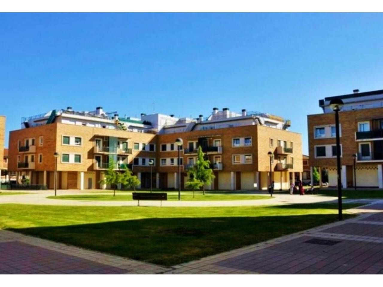 Exterior view of Flat for sale in Grijota  with Heating, Parquet flooring and Terrace