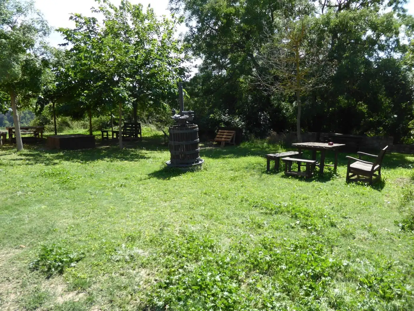 Jardín de Finca rústica en venta en Sant Martí de Tous con Aire acondicionado, Calefacción y Jardín privado
