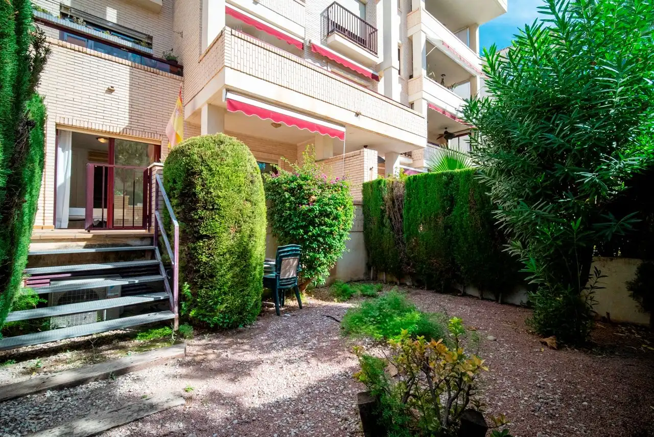 Jardí de Apartament en venda en L'Alfàs del Pi amb Aire condicionat, Calefacció i Piscina