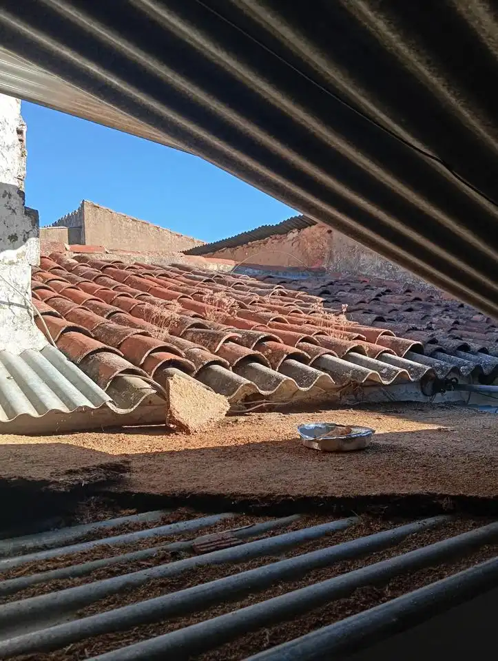 Vista exterior de Casa adosada en venda en Zahínos