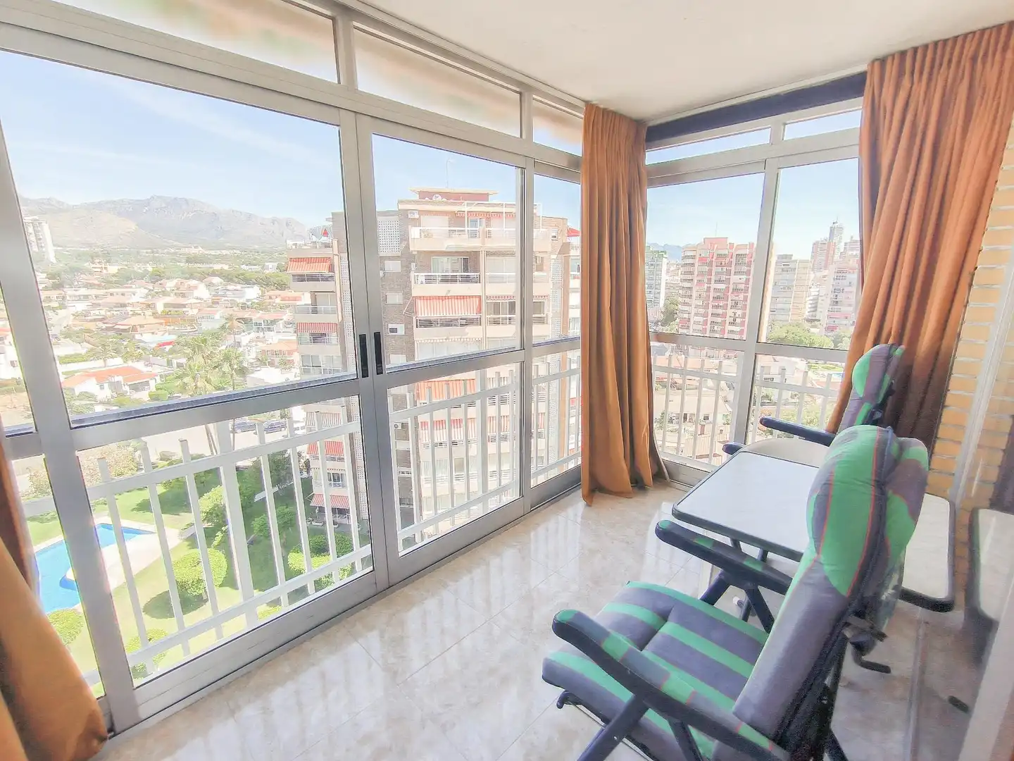 Bedroom of Flat for sale in Benidorm  with Private garden, Terrace and Furnished