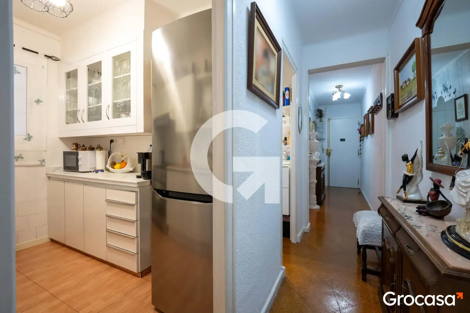 Kitchen of Flat for sale in Mataró  with Air Conditioner, Oven and Washing machine
