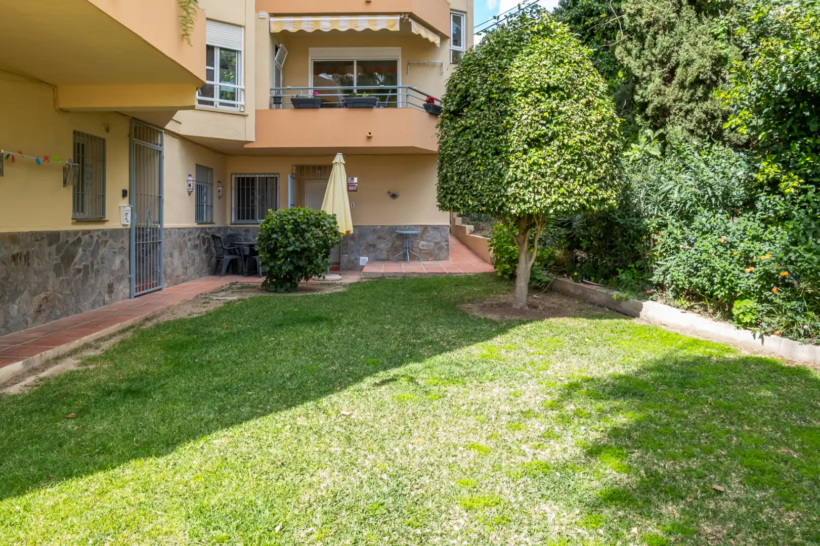 Jardín de Apartamento en venta en Nerja con Aire acondicionado, Calefacción y Terraza
