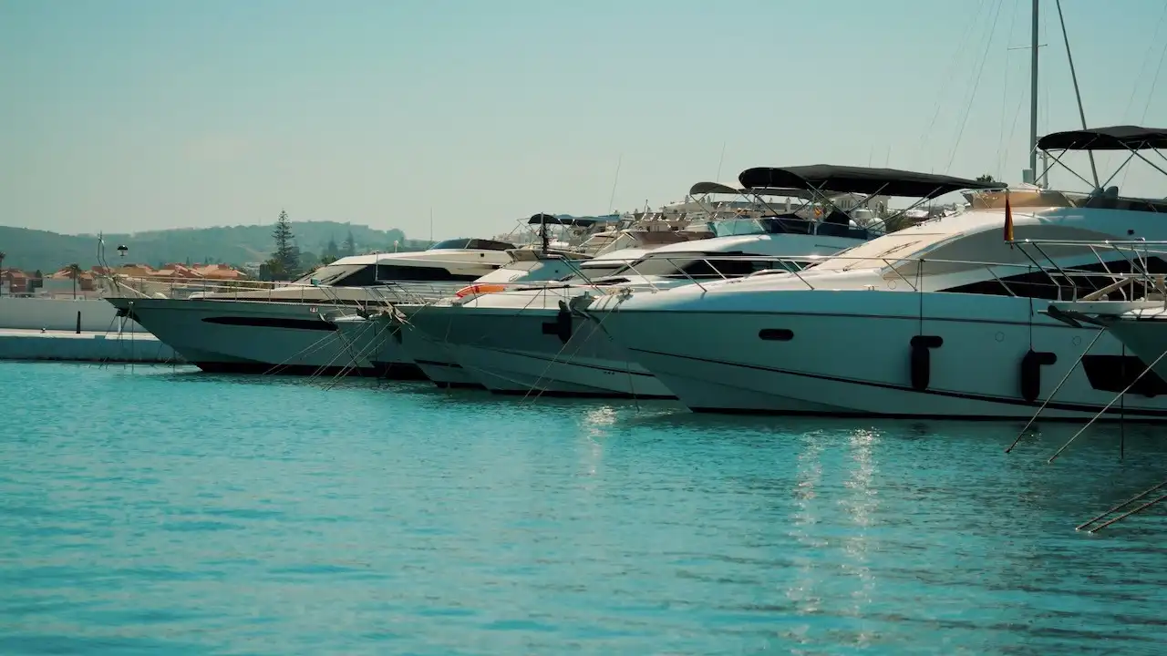 Parking of Apartments for sale in Manilva  with Terrace, Swimming Pool and Community pool