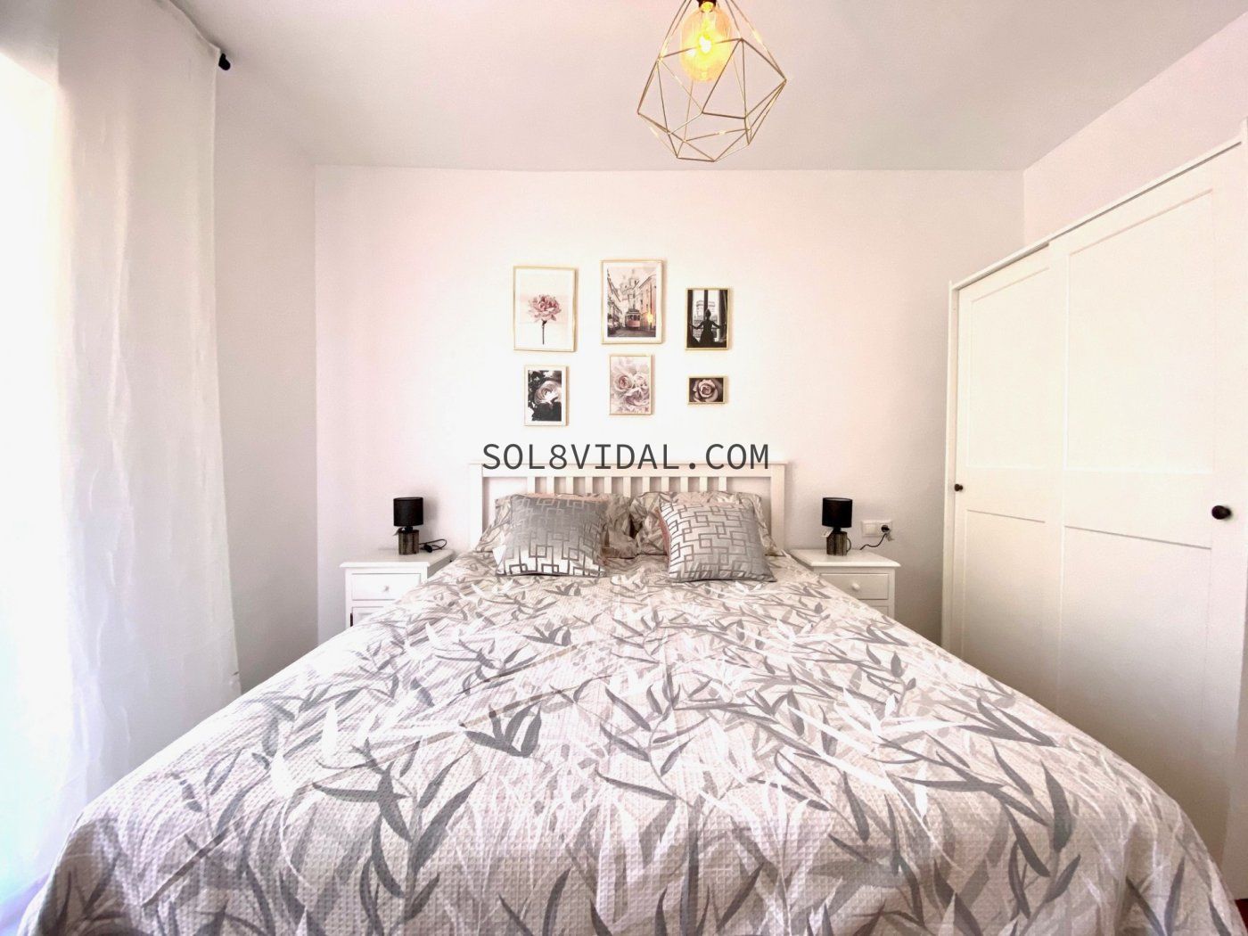 Bedroom of Flat for rent in Orihuela  with Air Conditioner, Parquet flooring and Furnished