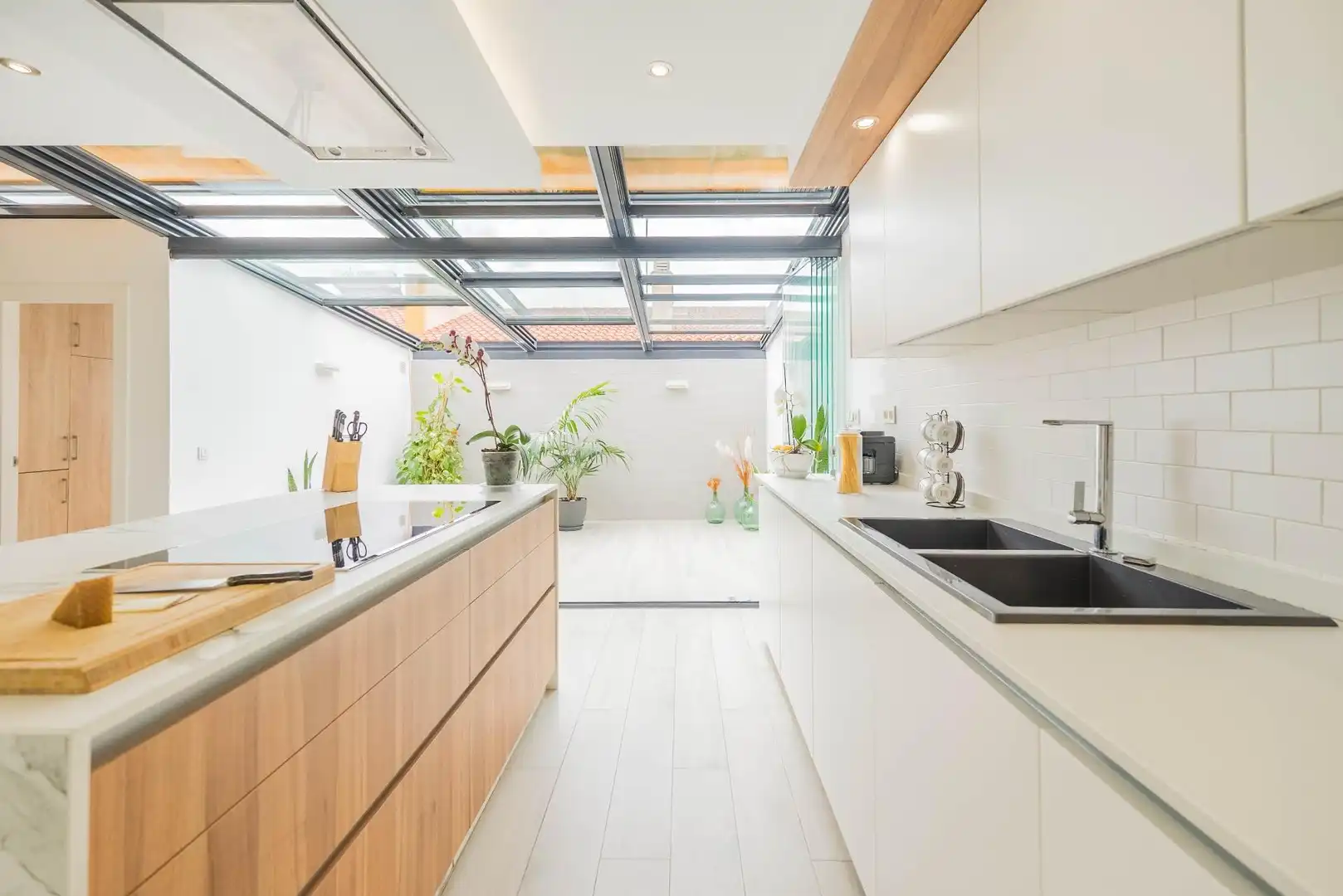 Kitchen of Houses for sale in Málaga  with Air Conditioner, Heating and Terrace