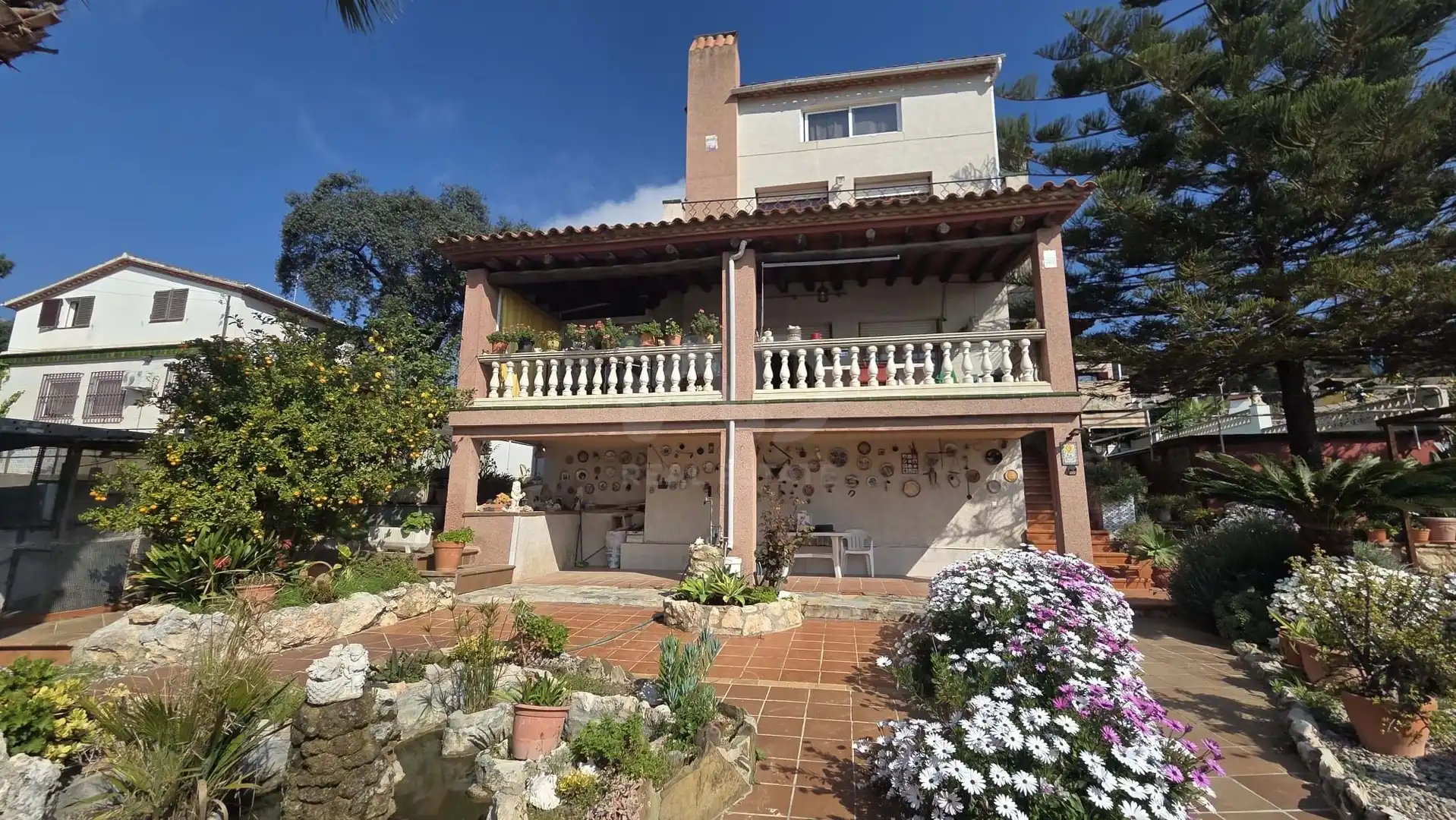 Exterior view of Houses for sale in Bellvei  with Terrace and Swimming Pool