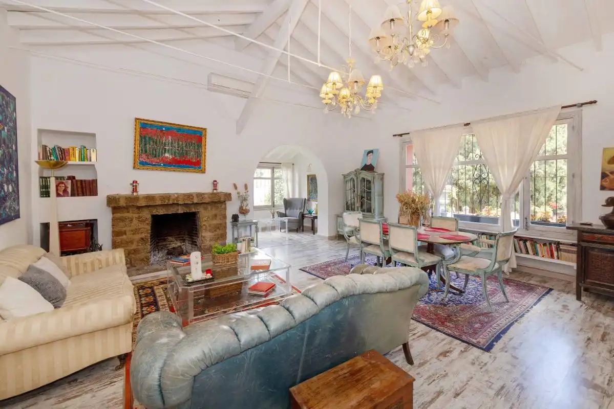 Sala de estar de Casa o chalet en venta en Torremolinos con Aire acondicionado, Calefacción y Jardín privado