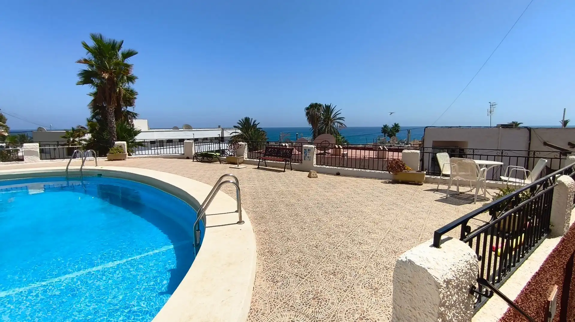 Swimming pool of Duplexes for sale in Mojácar  with Terrace, Furnished and Community pool
