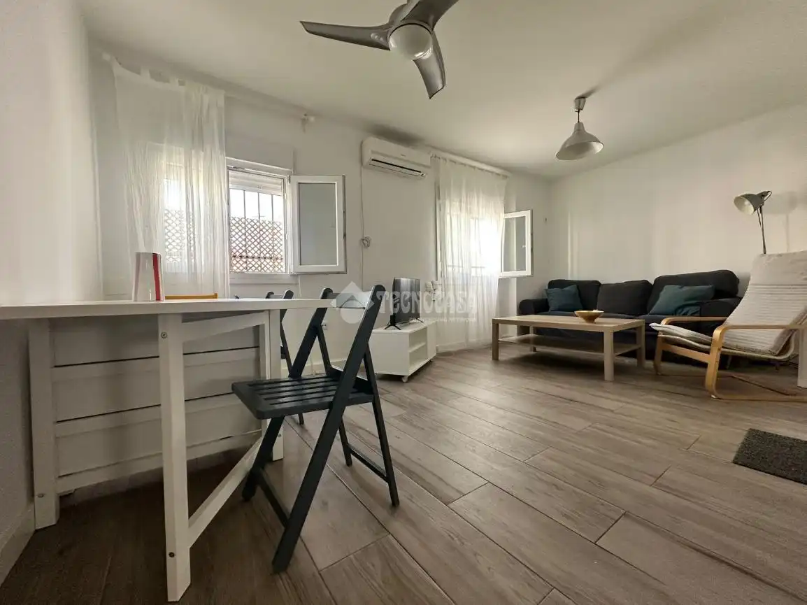 Sala d'estar de Pis de lloguer en Sevilla amb Aire condicionat