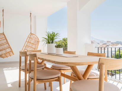 Terrasse von Wohnungen zum verkauf in Benahavís mit Klimaanlage, Terrasse und Balkon