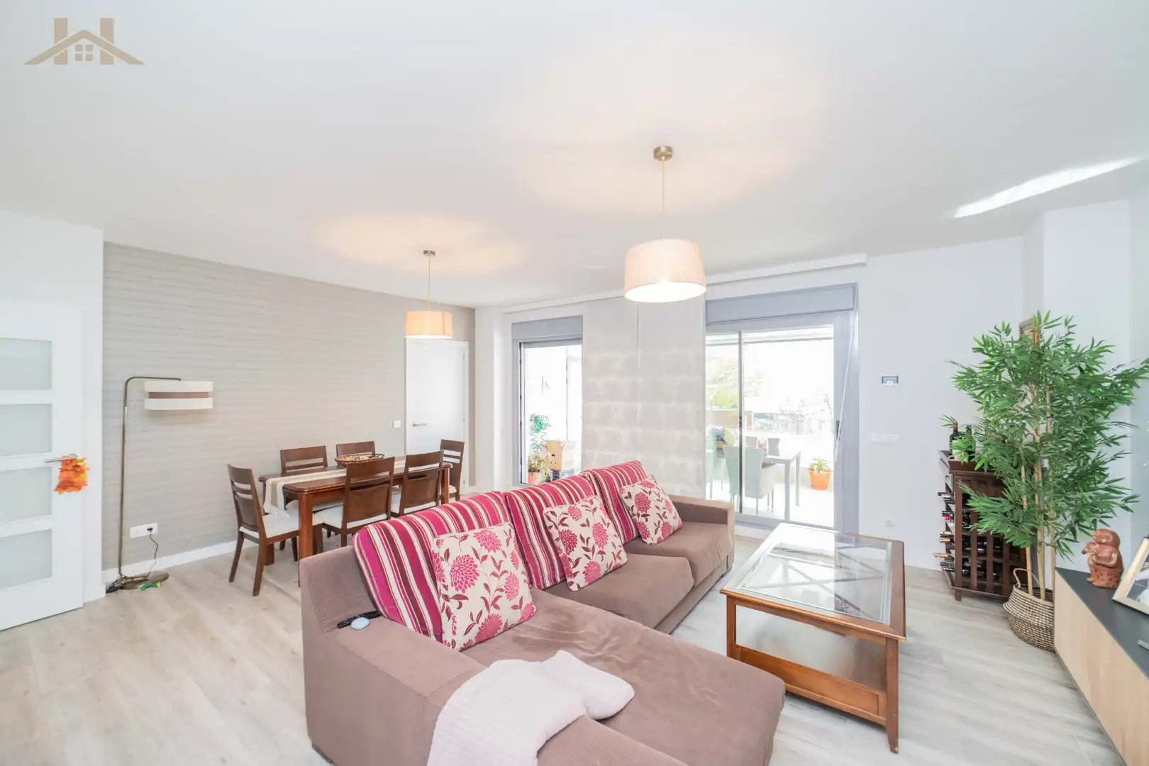 Wohnzimmer von Wohnung zum Verkauf in Arroyomolinos (Madrid) mit Klimaanlage, Heizung und Terrasse
