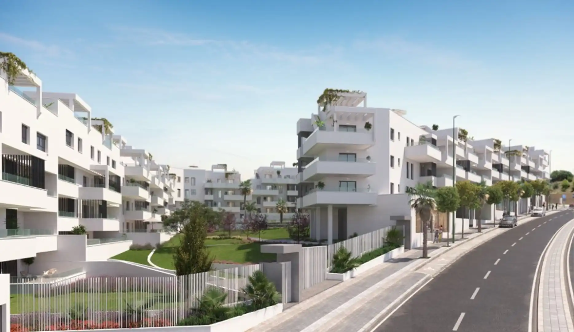Vista exterior de Àtic en venda en Málaga amb Terrassa