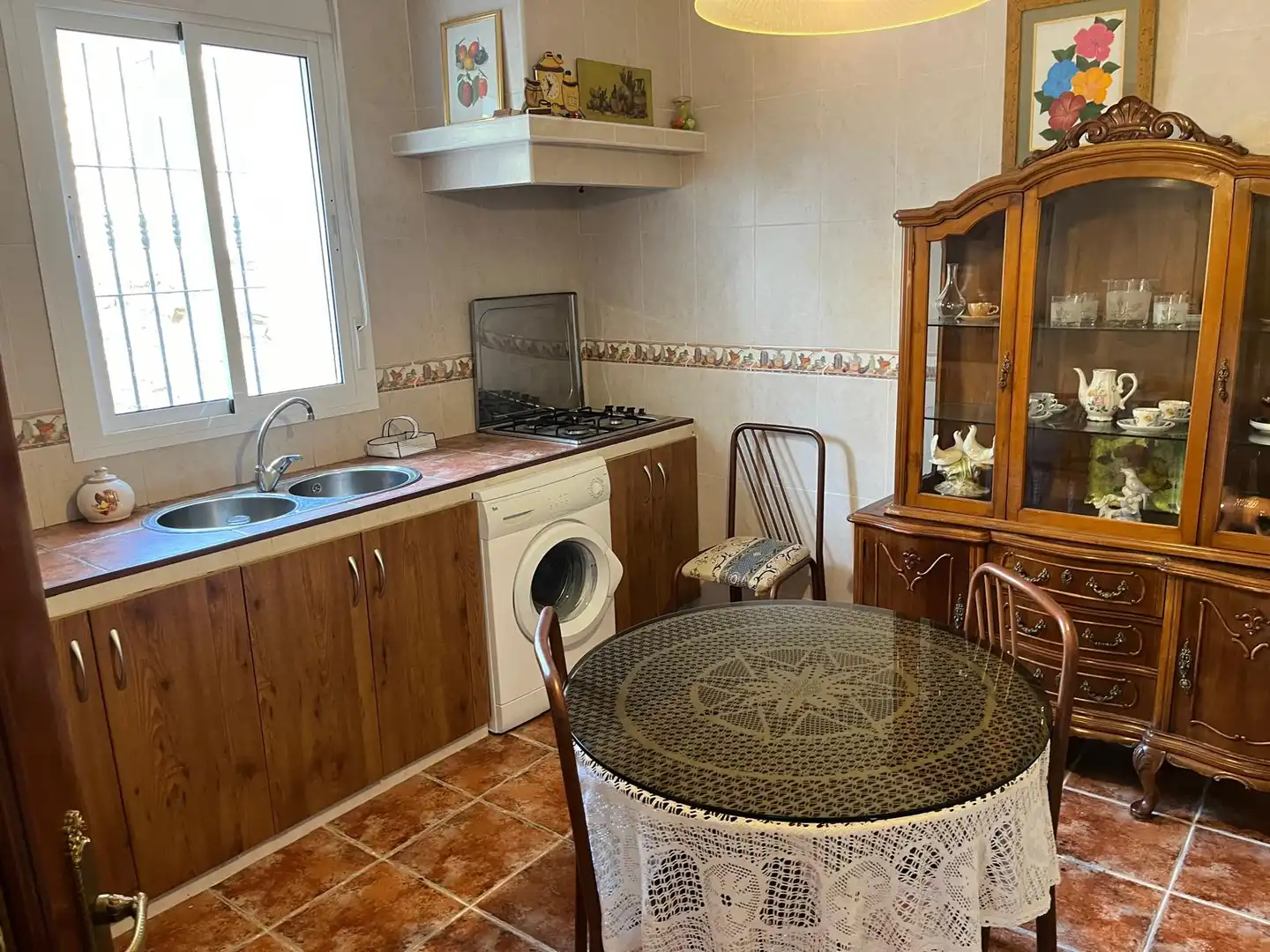 Cocina de Finca rústica de alquiler en Comares con Amueblado