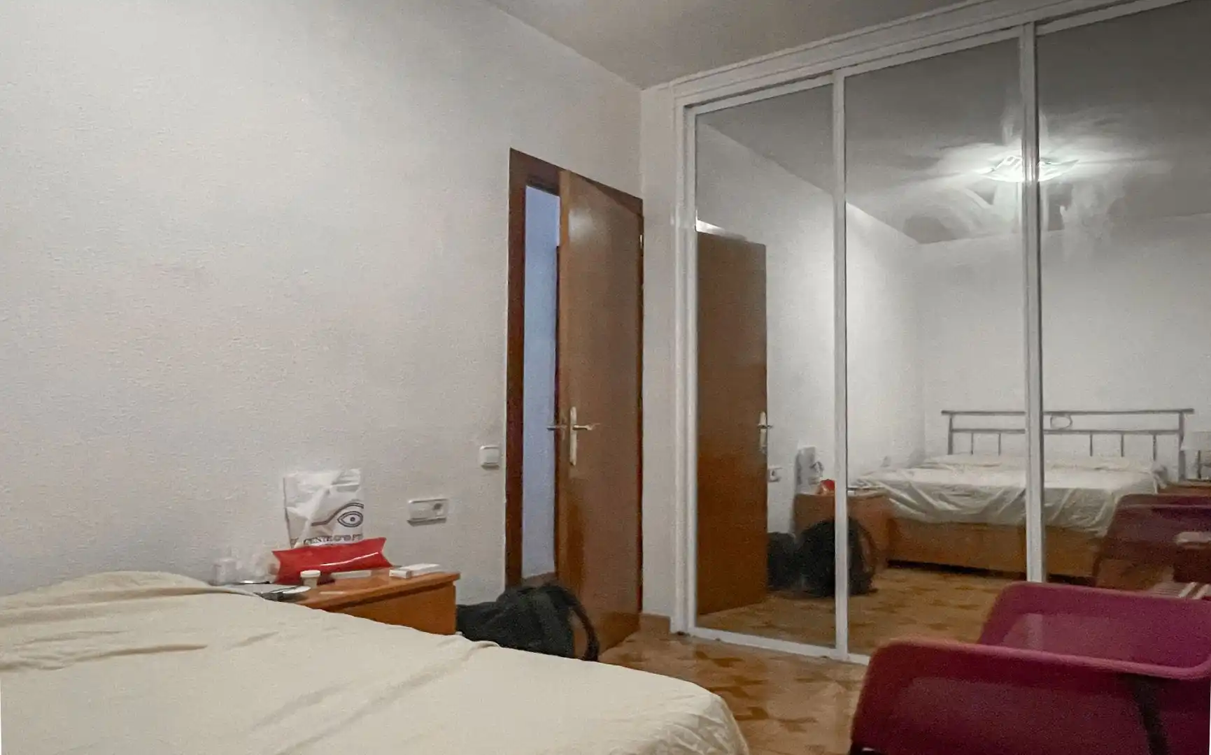 Bedroom of Flat for rent in Sant Boi de Llobregat  with Air Conditioner and Heating