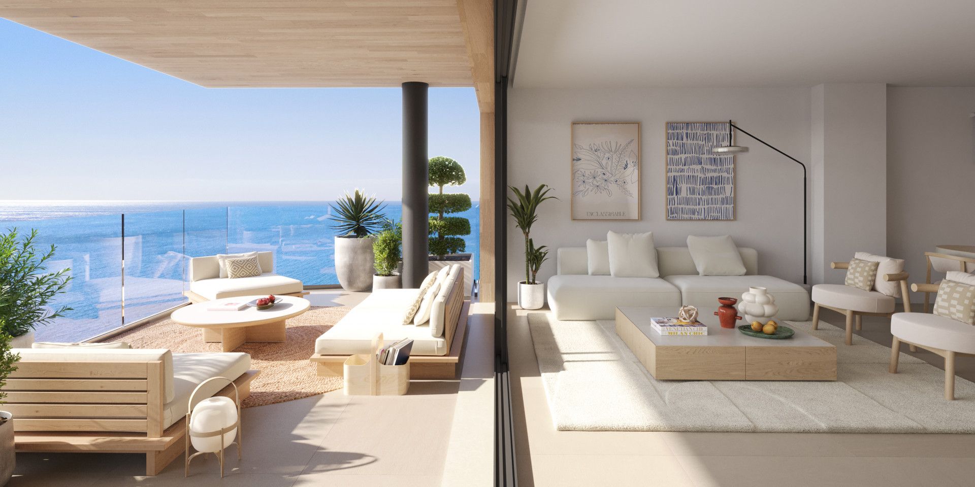 Terrace of Apartment for sale in Marbella  with Air Conditioner, Terrace and Swimming Pool