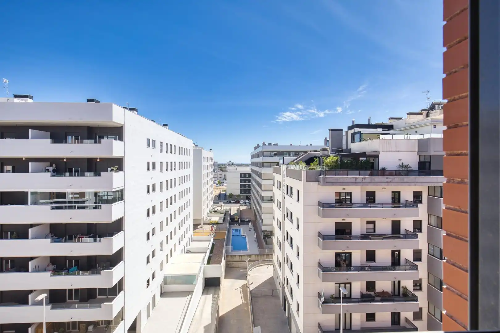 Vista exterior de Piso en venta en Elche / Elx con Calefacción
