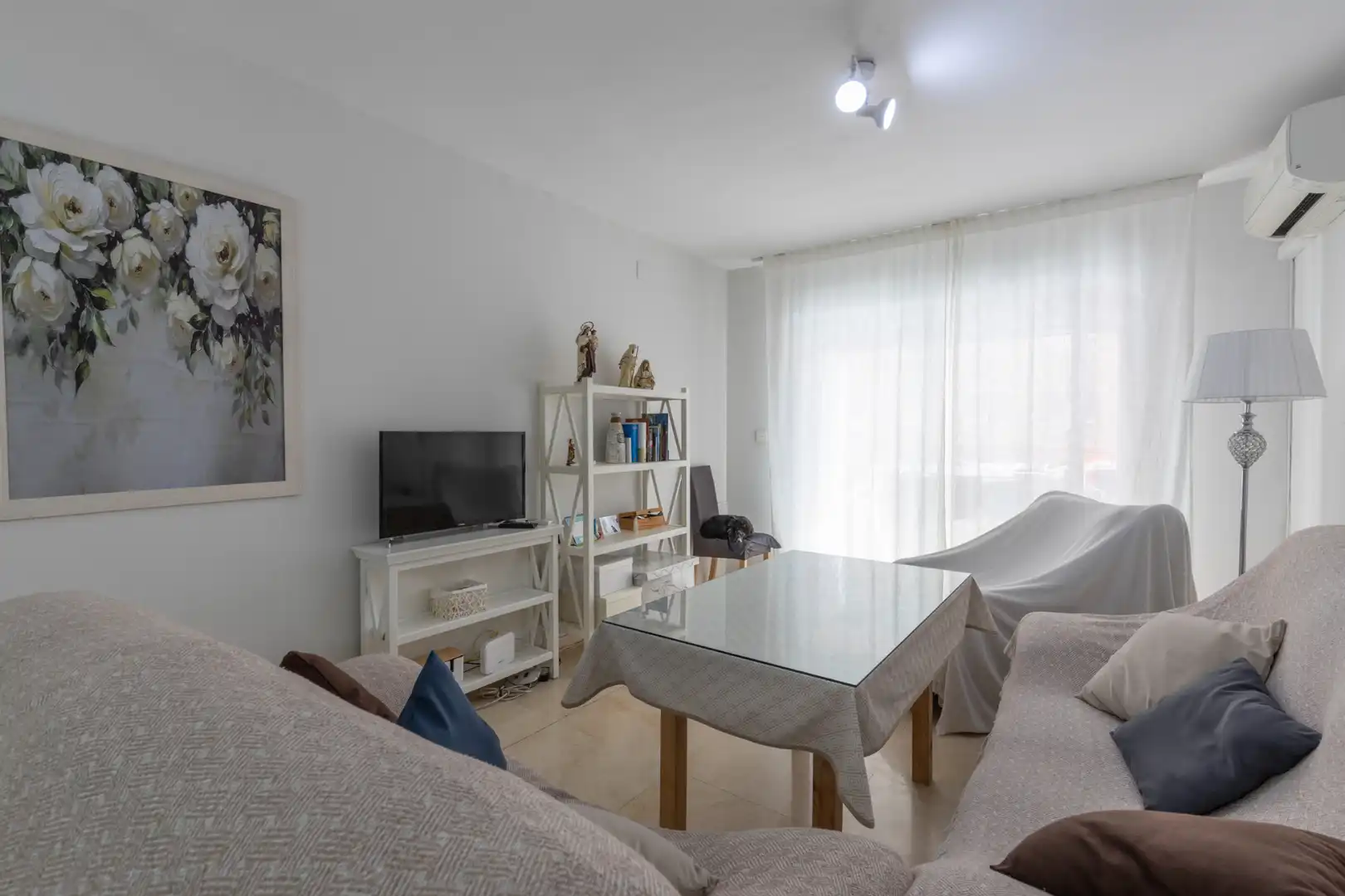 Sala de estar de Piso en venta en Zaidín