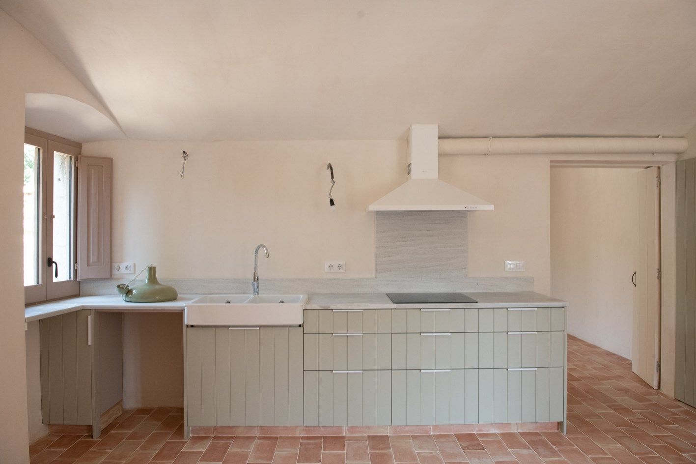 Kitchen of Flat to rent in Girona Capital  with Air Conditioner, Heating and Terrace