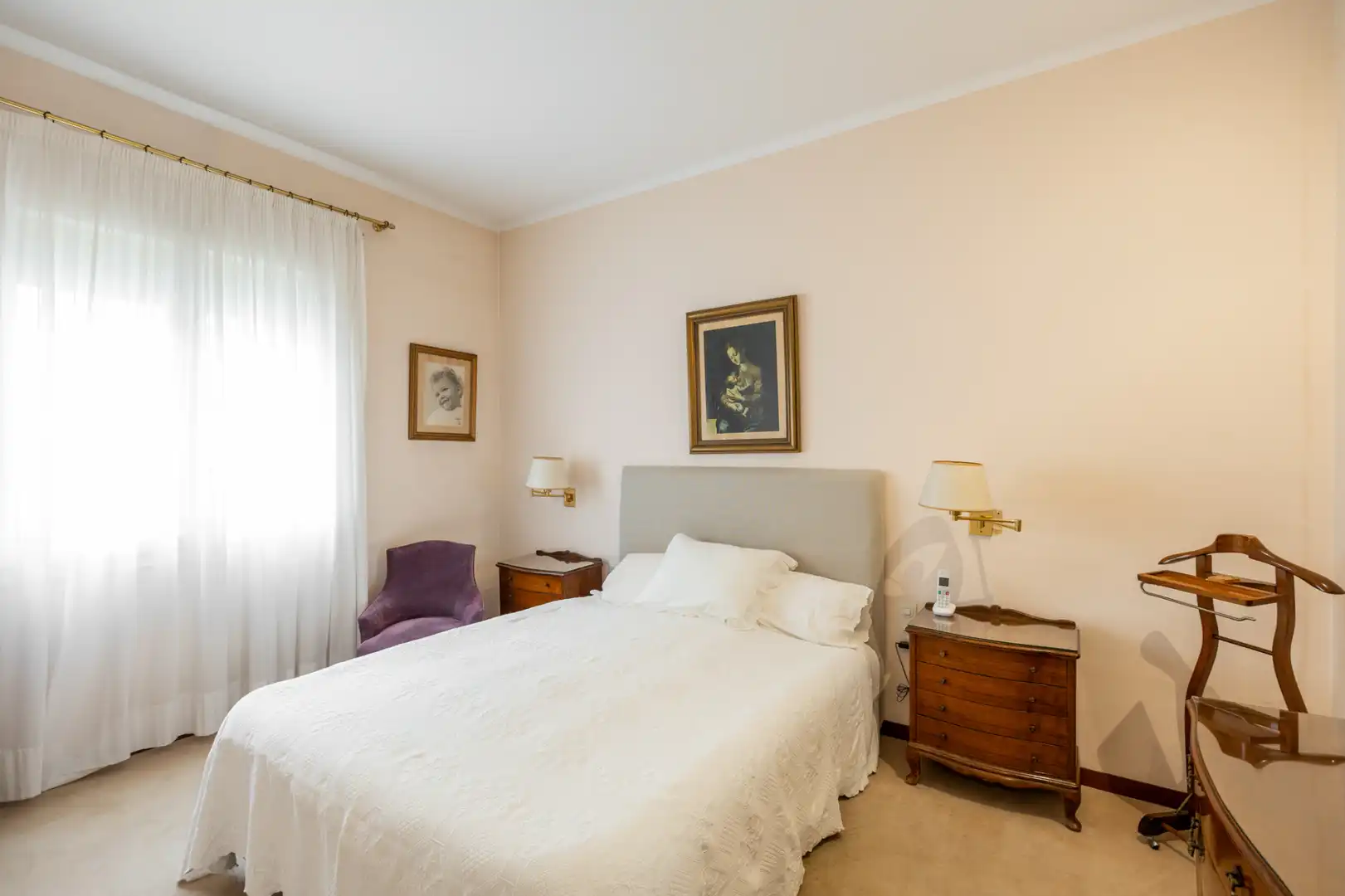 Bedroom of Flat for sale in Barcelona  with Heating, Parquet flooring and Furnished
