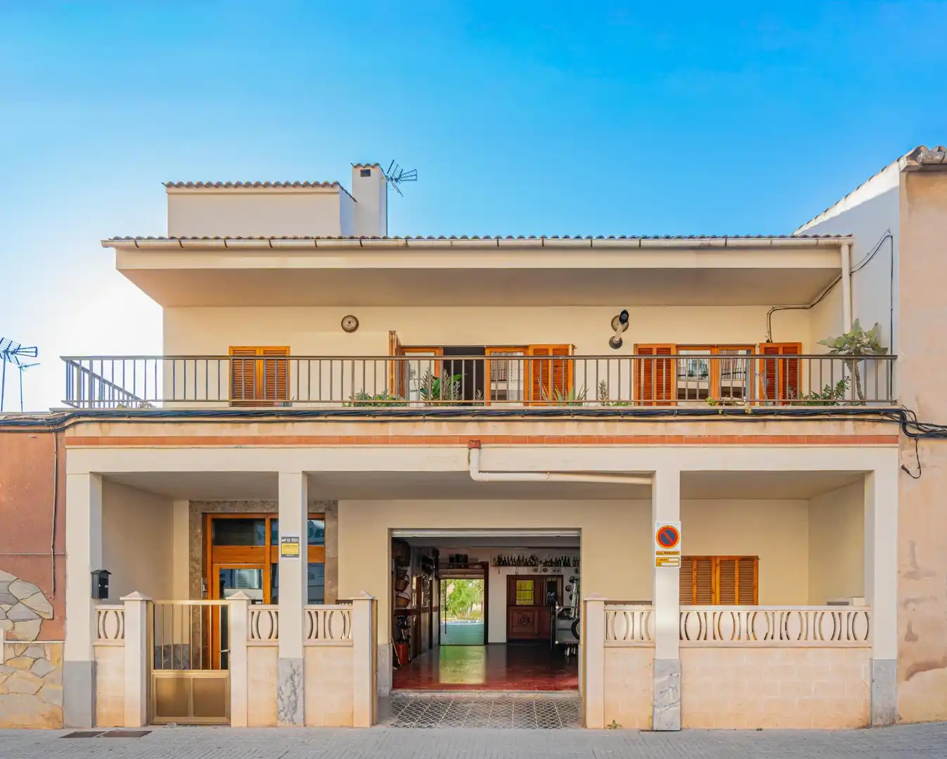 Vista exterior de Casa o chalet en venta en  Palma de Mallorca con Jardín privado, Terraza y Balcón