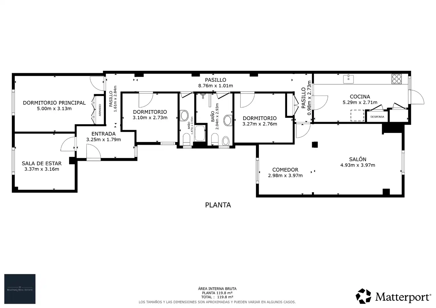 Piso en venta en Valencia con Aire acondicionado, Calefacción y Parquet