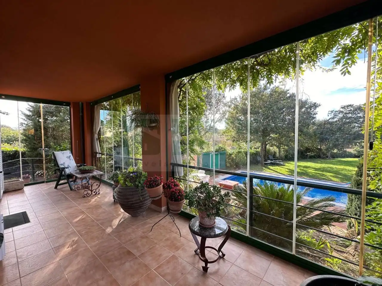 Terrassa de Casa o xalet en venda en Ultramort amb Aire condicionat, Calefacció i Jardí privat