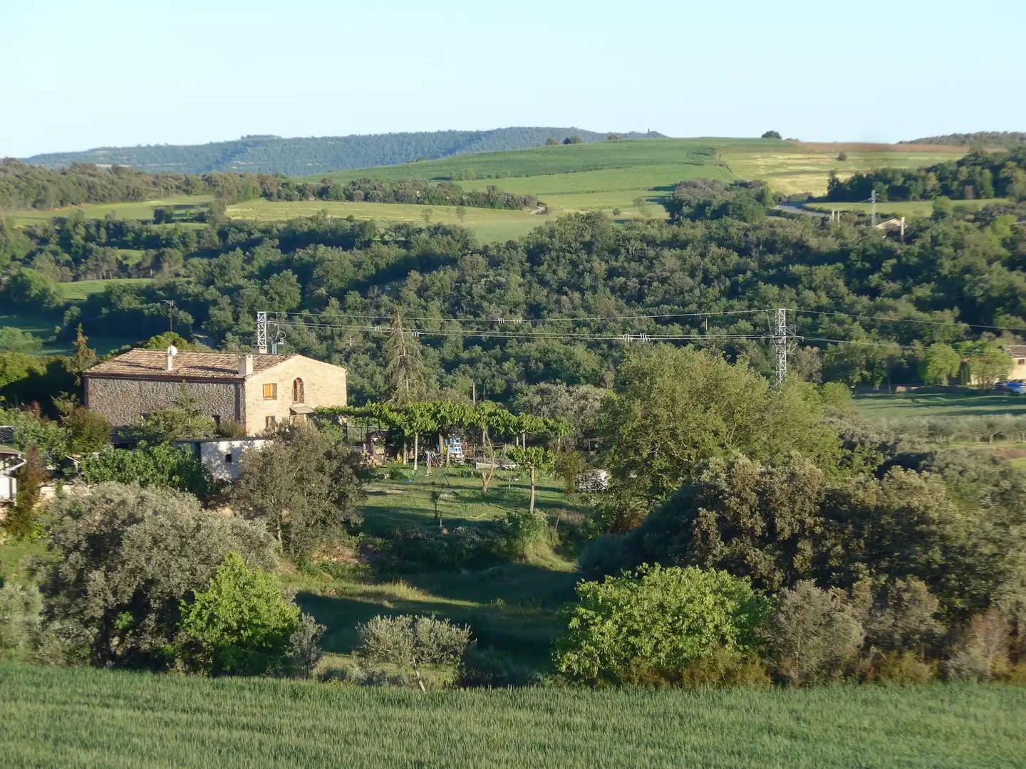 Jardí de Casa o xalet en venda en Vilanova de Meià amb Calefacció, Terrassa i Balcó