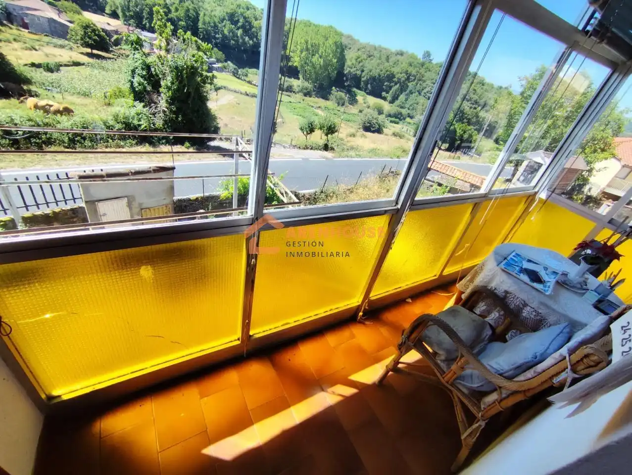 Terrassa de Casa o xalet en venda en Baños de Molgas amb Calefacció, Jardí privat i Traster