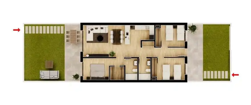 Casa o xalet en venda en Elche / Elx amb Aire condicionat, Jardí privat i Terrassa
