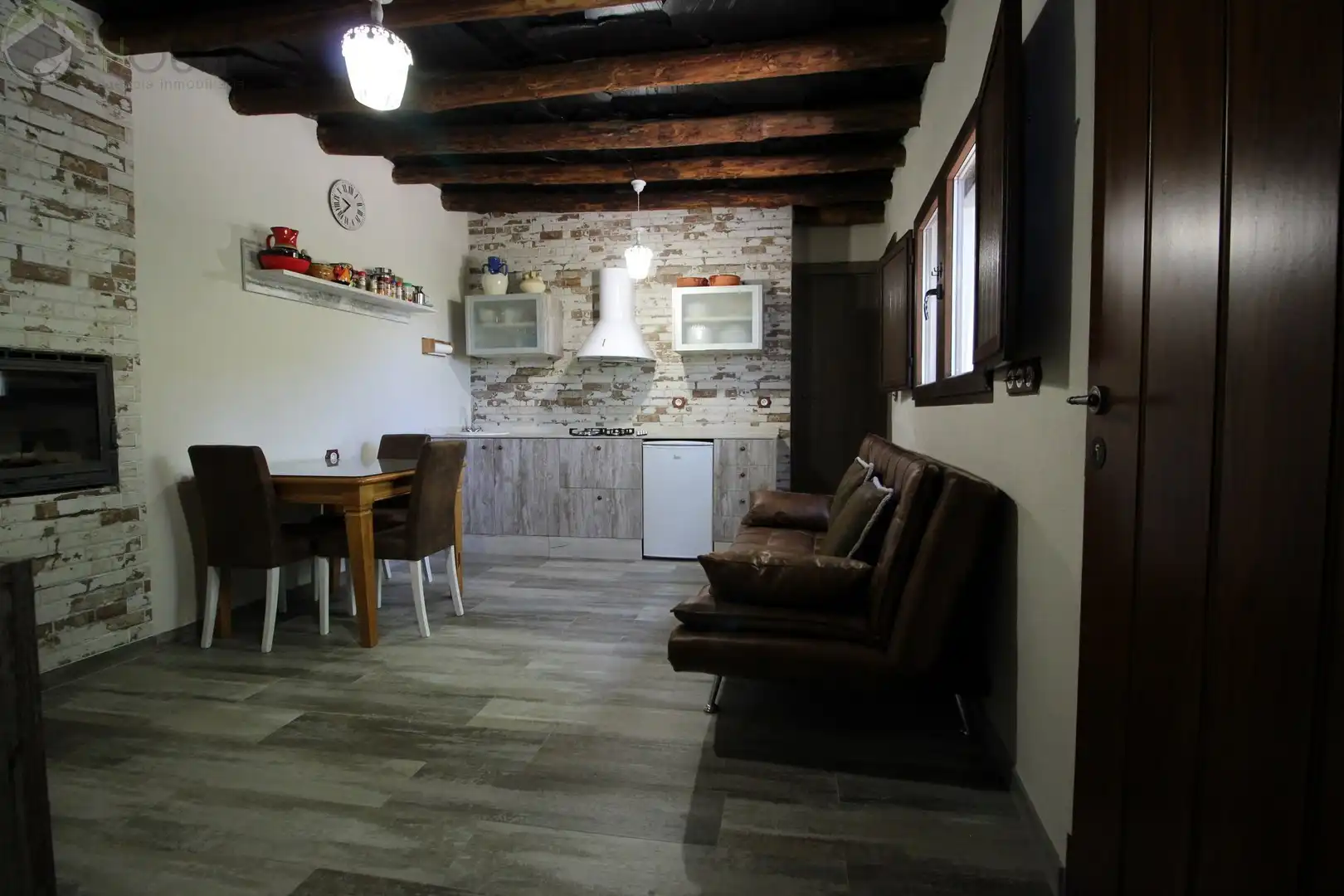 Sala d'estar de Finca rústica en venda en La Taha amb Terrassa i Moblat