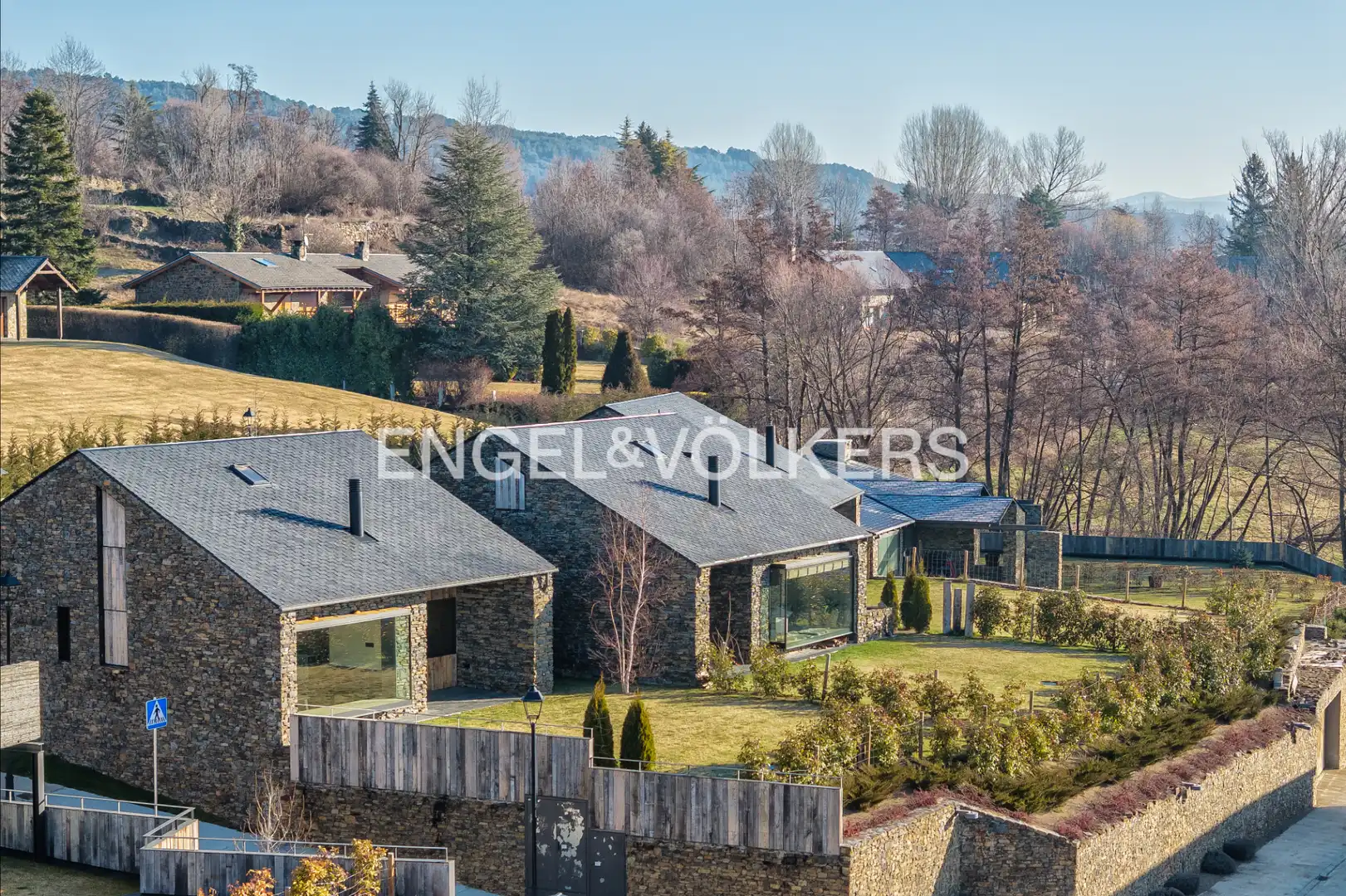 Exterior view of Houses for sale in Ger  with Heating, Private garden and Parquet flooring