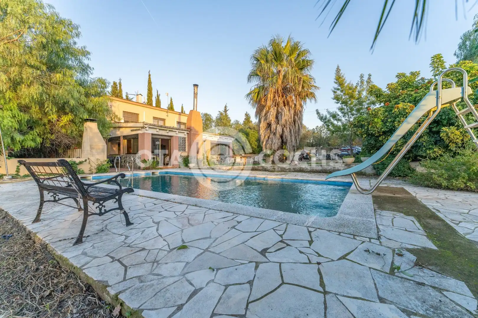 Außenansicht von Country house zum Verkauf in Reus mit Klimaanlage, Privatgarten und Schwimmbad