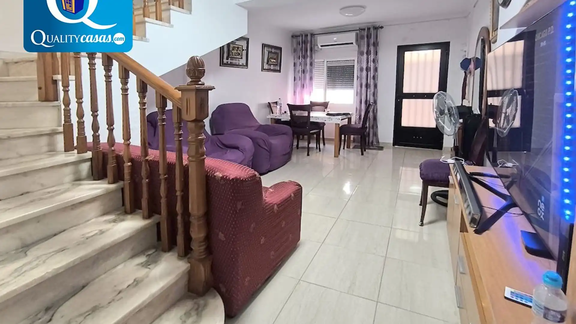 Living room of Houses for sale in Mutxamel  with Air Conditioner, Heating and Terrace