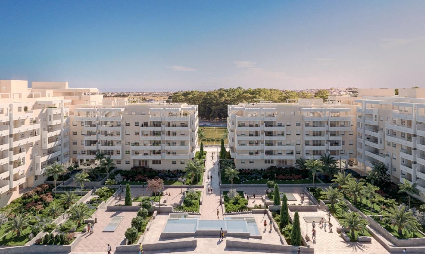 Exterior view of Planta baja for sale in Marbella  with Air Conditioner, Terrace and Community pool