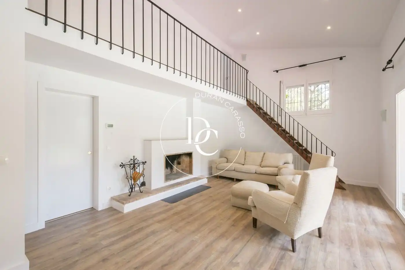 Living room of Houses for rent in Sitges  with Heating, Private garden and Terrace