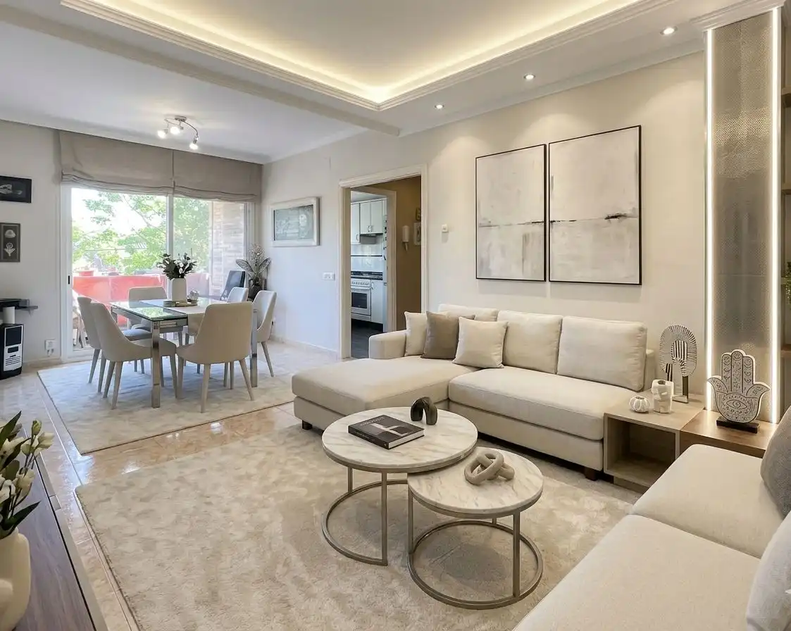Sala de estar de Apartamento en venta en Sant Feliu de Guíxols