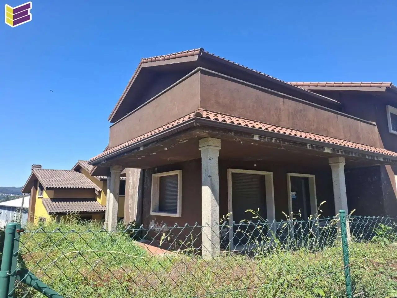 Außenansicht von Haus oder Chalet zum Verkauf in Vilaboa mit Privatgarten und Terrasse