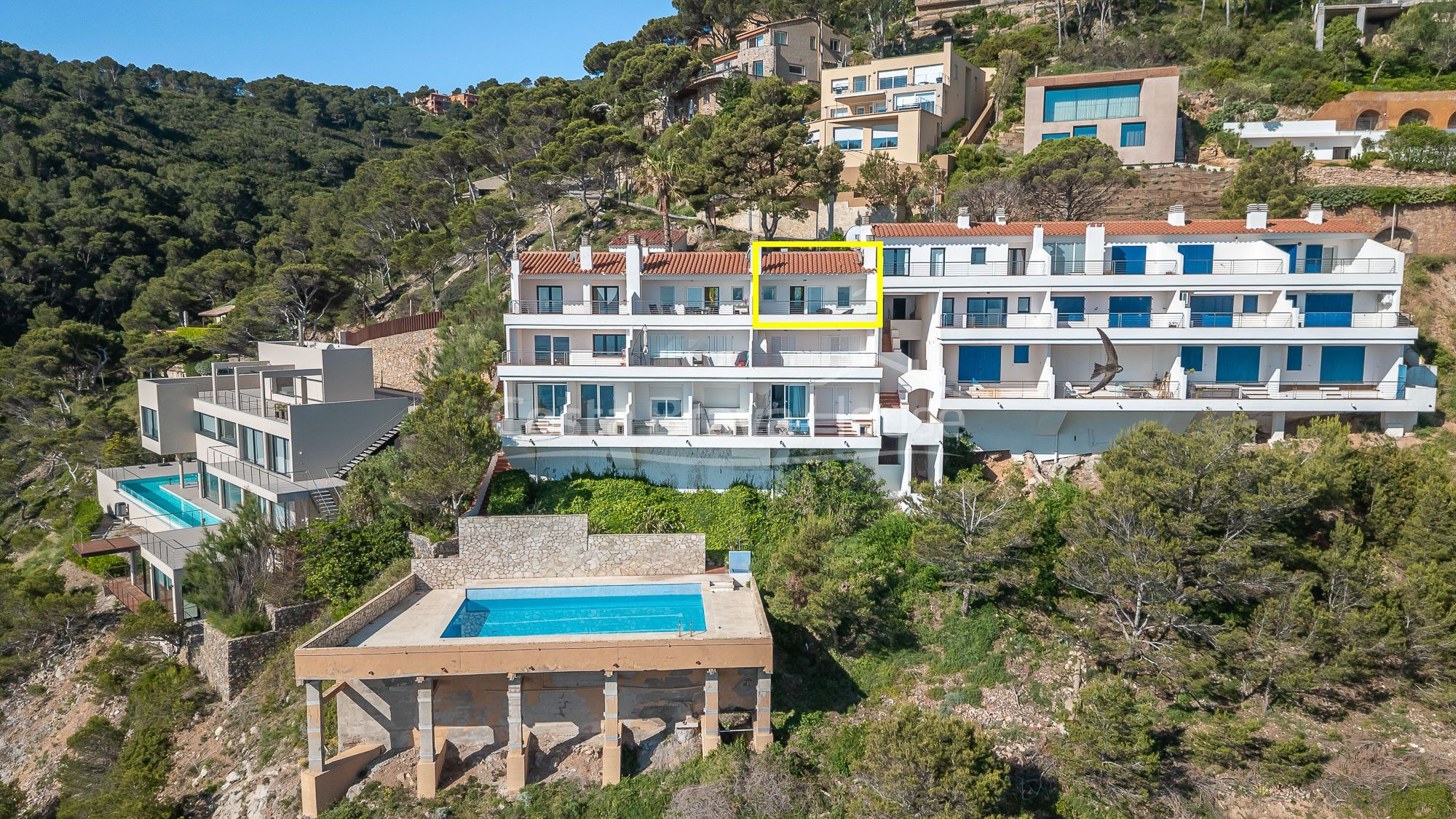 Vista exterior de Apartament en venda en Begur amb Calefacció, Terrassa i Piscina