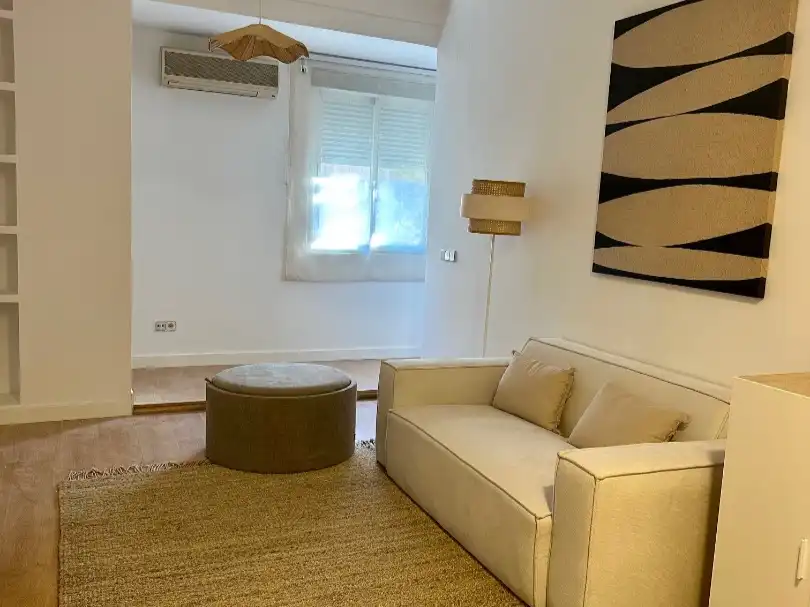 Living room of Flat for rent in Chamberí